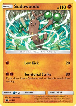Sudowoodo (SM207) [Sun & Moon: Black Star Promos]-1