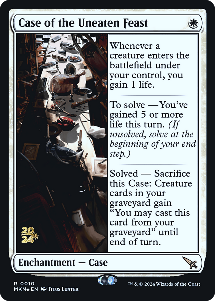 Case of the Uneaten Feast [Murders at Karlov Manor Prerelease Promos]-1