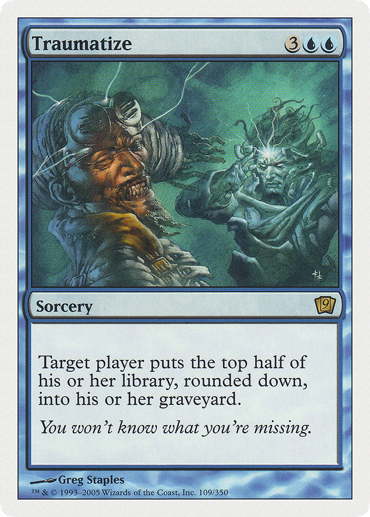 Traumatize (9ED-109) - 9th Edition Foil-1