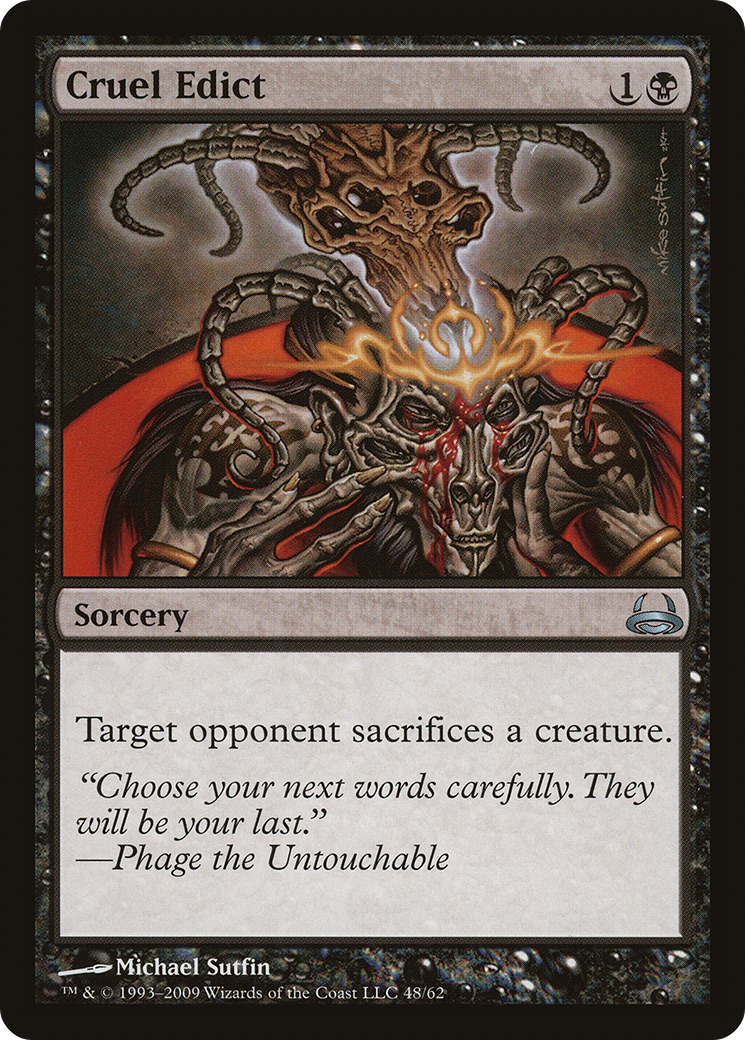 Cruel Edict [Duel Decks: Divine vs. Demonic]-1