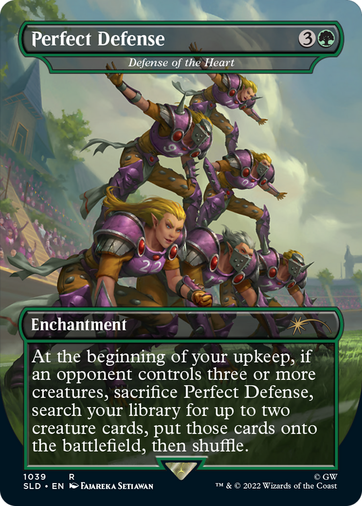 Perfect Defense - Defense of the Heart (Borderless) [Secret Lair Drop Series]-1