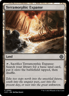 Terramorphic Expanse [The Lost Caverns of Ixalan Commander]-1
