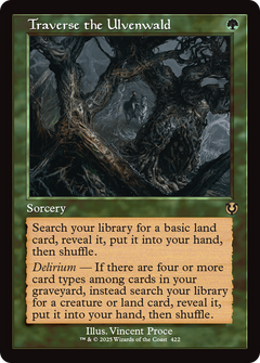 Traverse the Ulvenwald (Retro Frame) (INR-422) - Innistrad Remastered-1
