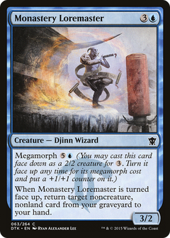 Monastery Loremaster [Dragons of Tarkir]-1