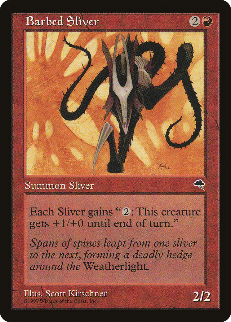 Barbed Sliver [Tempest]-1