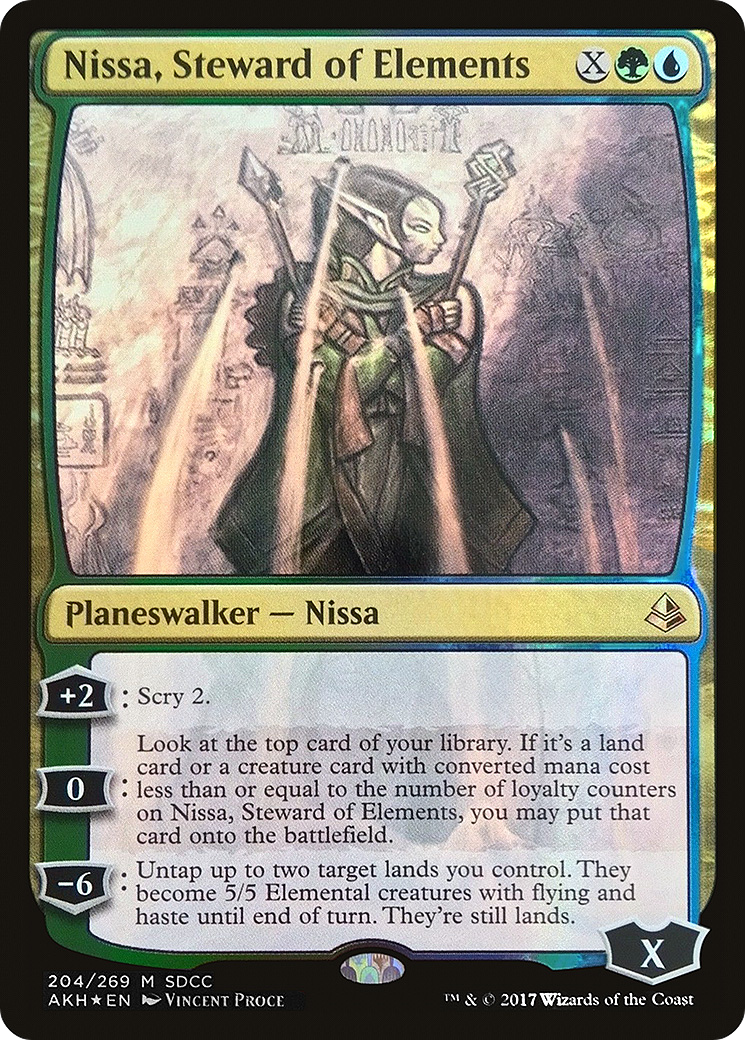 Nissa, Steward of Elements [San Diego Comic-Con 2017]-1