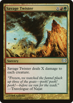 Savage Twister [Planechase]-1