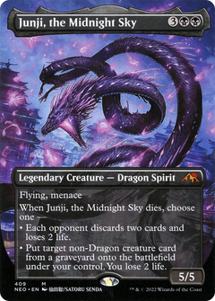 Junji, the Midnight Sky (Borderless Alternate Art) [Kamigawa: Neon Dynasty]-1
