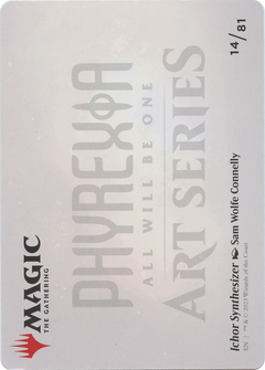 Ichor Synthesizer // Ichor Synthesizer (AONE-014) - Phyrexia: All Will Be One Art Series (Borderless)-2
