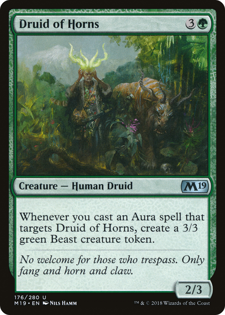 Druid of Horns [Core Set 2019]-1