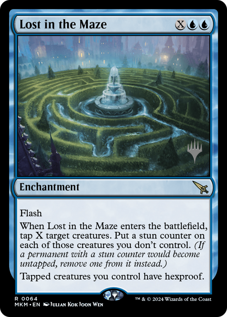 Lost in the Maze (Promo Pack) [Murders at Karlov Manor Promos]-1