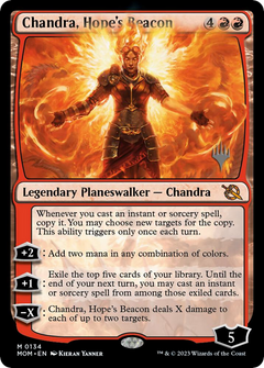 Chandra, Hope's Beacon (Promo Pack) [March of the Machine Promos]-1