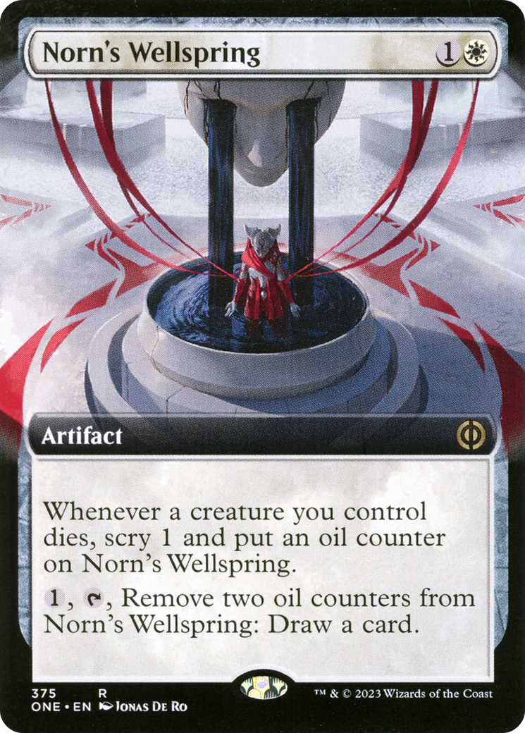 Norn's Wellspring (Extended Art) [Phyrexia: All Will Be One]-1
