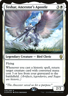 Teshar, Ancestor's Apostle [Dominaria Prerelease Promos]-1