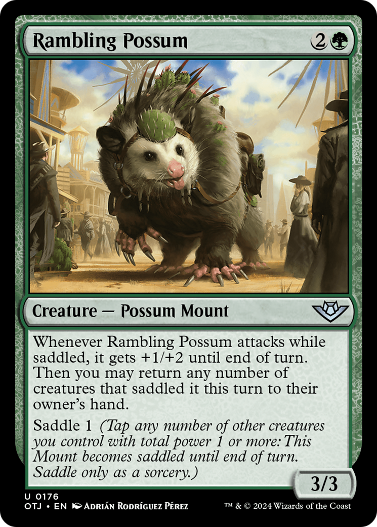 Rambling Possum [Outlaws of Thunder Junction]-1