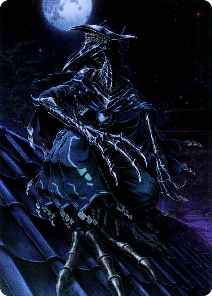 Jin-Gitaxias, Progress Tyrant // Jin-Gitaxias, Progress Tyrant (ANEO-052) - Neon Dynasty Art Series (Borderless) Foil-3