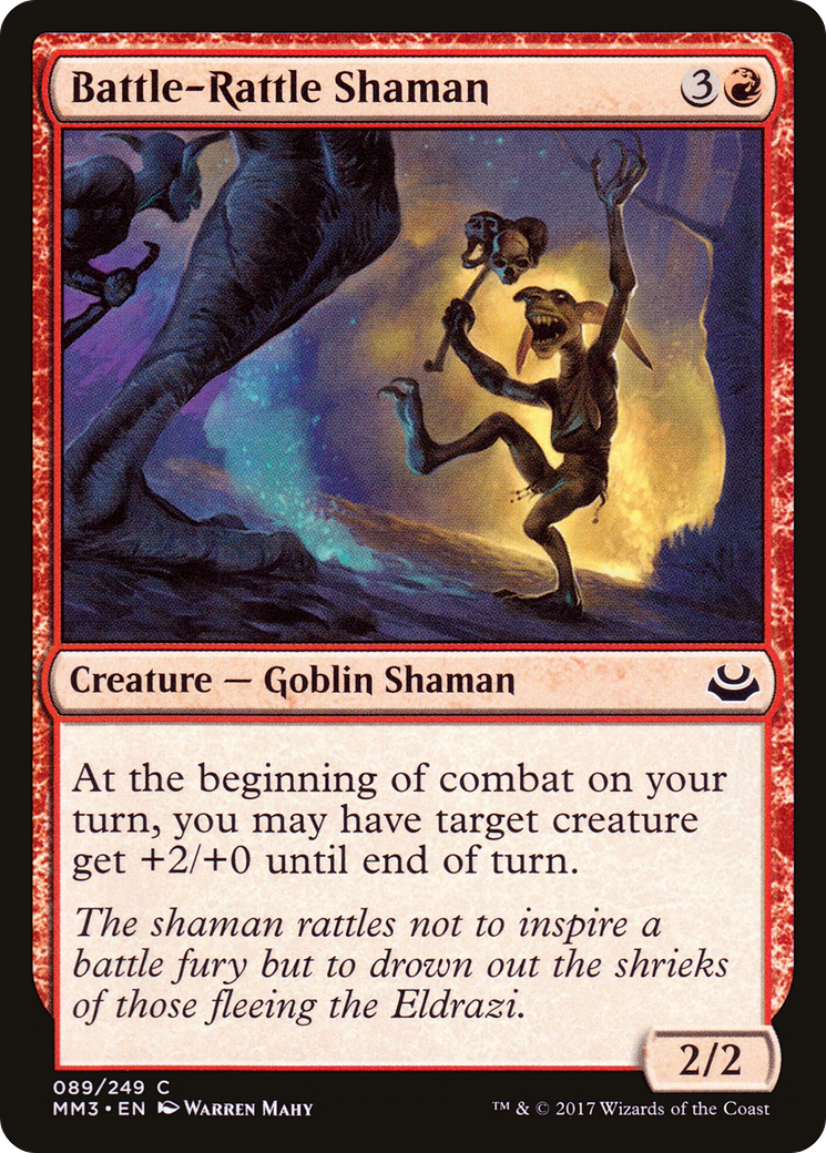 Battle-Rattle Shaman [Modern Masters 2017]-1