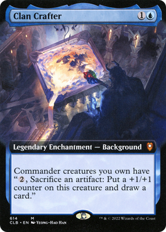 Clan Crafter (Extended Art) [Commander Legends: Battle for Baldur's Gate]-1