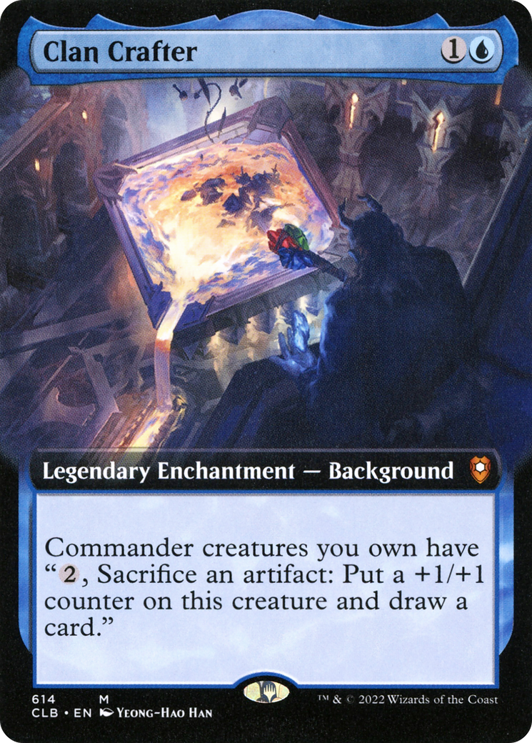 Clan Crafter (Extended Art) [Commander Legends: Battle for Baldur's Gate]-1