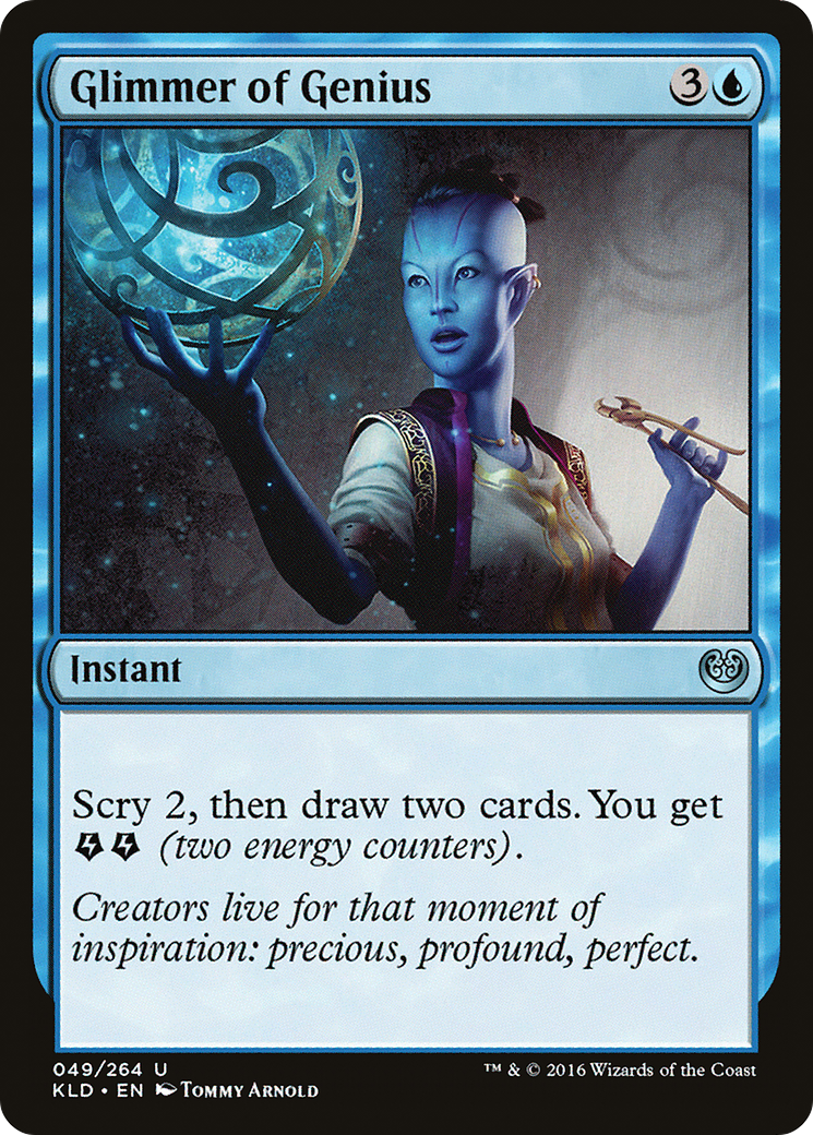Glimmer of Genius [Kaladesh]-1