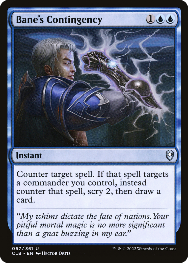 Bane's Contingency [Commander Legends: Battle for Baldur's Gate]-1