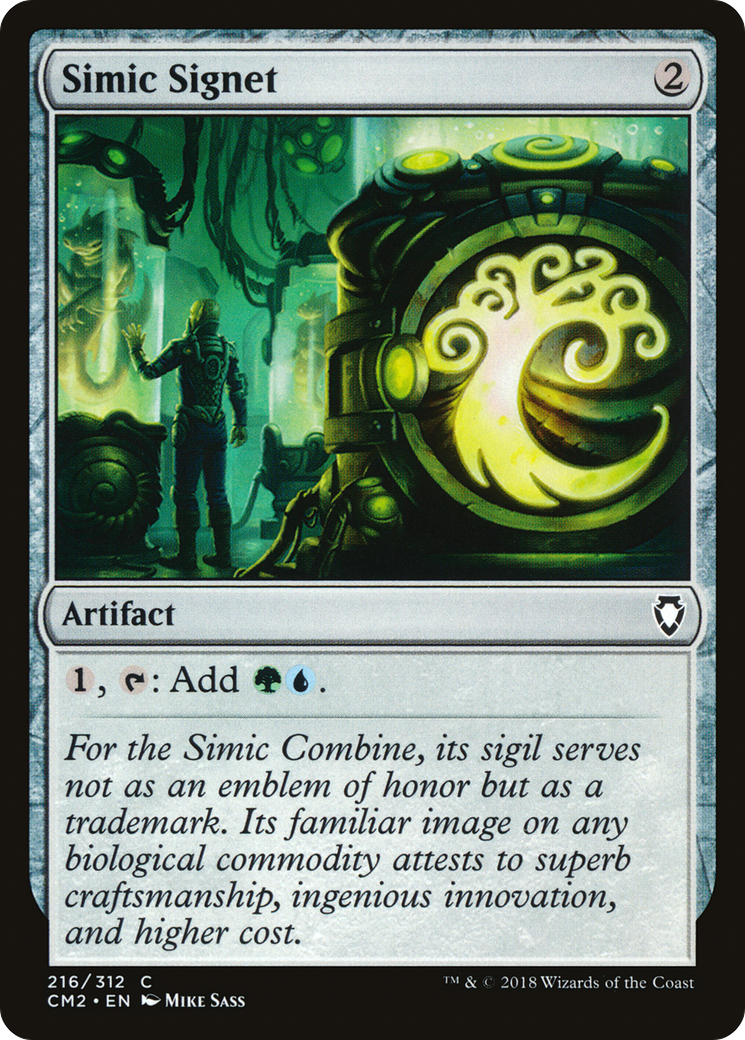 Simic Signet (216/312) [Commander Anthology Volume II]-1