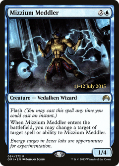Mizzium Meddler [Magic Origins Prerelease Promos]-1