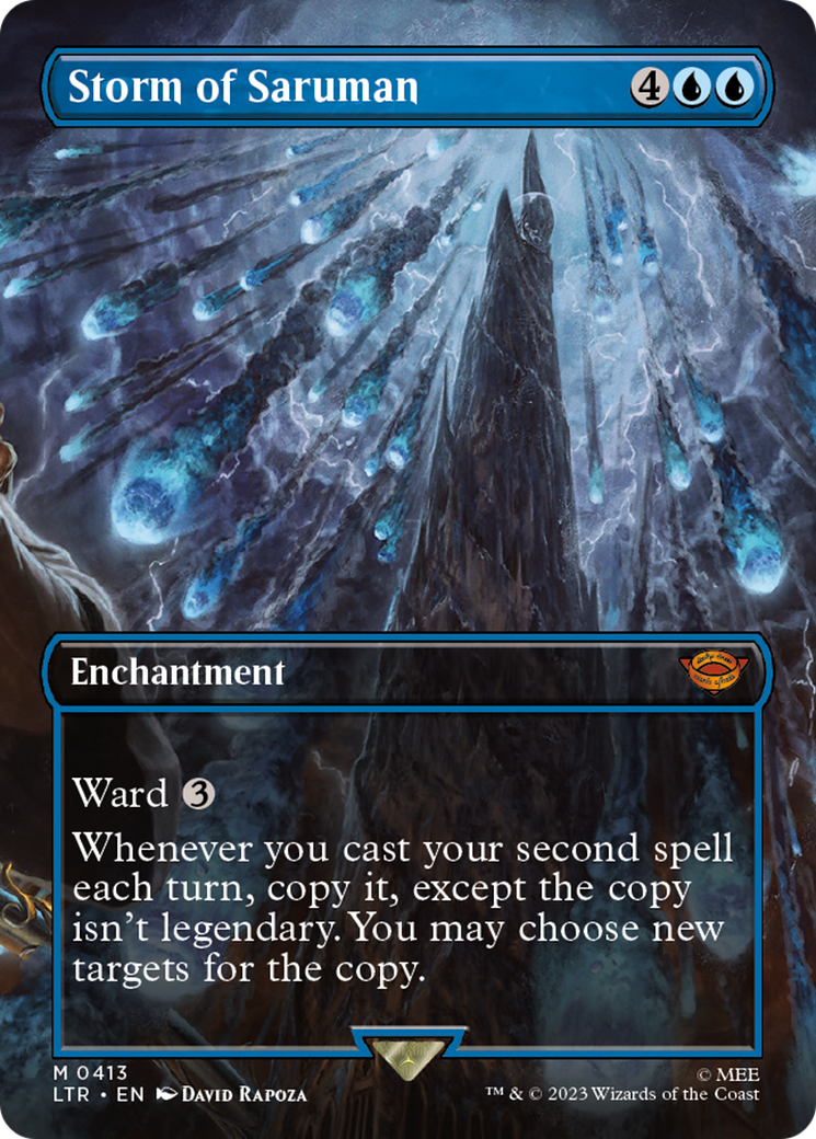 Storm of Saruman (Borderless Alternate Art) [The Lord of the Rings: Tales of Middle-Earth]-1