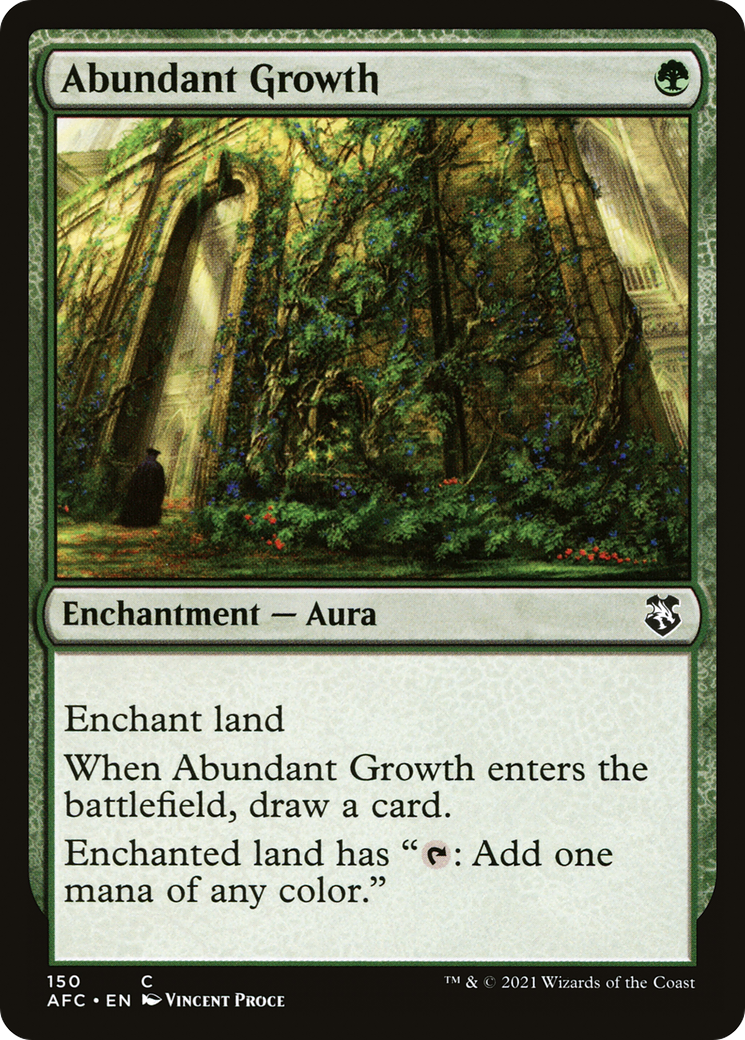 Abundant Growth [Dungeons & Dragons: Adventures in the Forgotten Realms Commander]-1