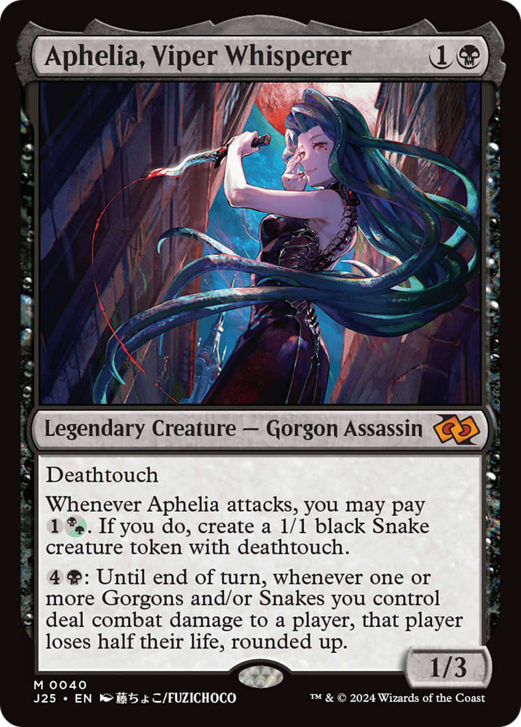Aphelia, Viper Whisperer (Anime) [Foundations Jumpstart]-1