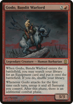 Godo, Bandit Warlord (Oversized) [Commander's Arsenal Oversized]-1