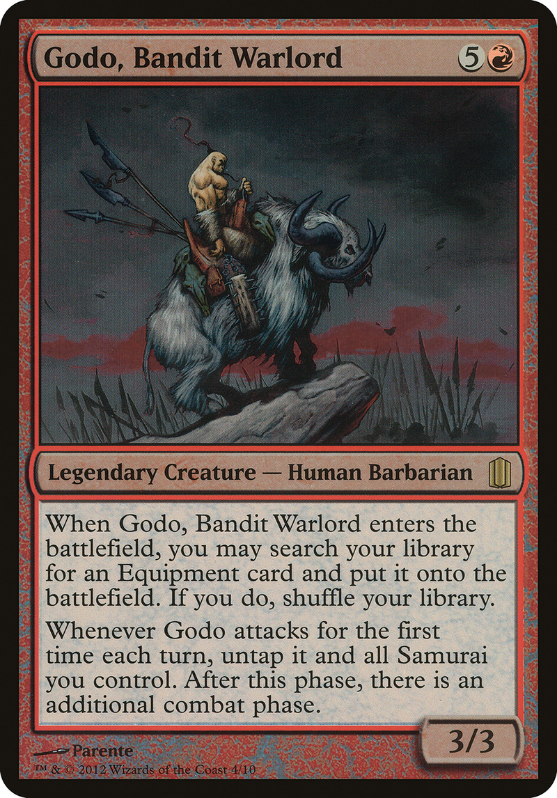 Godo, Bandit Warlord (Oversized) [Commander's Arsenal Oversized]-1