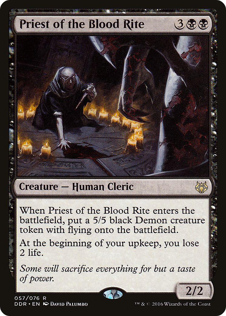 Priest of the Blood Rite [Duel Decks: Nissa vs. Ob Nixilis]-1