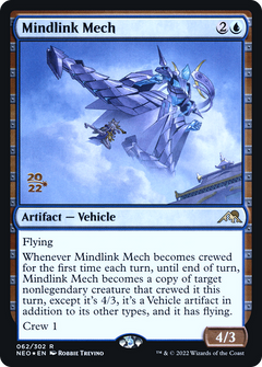 Mindlink Mech [Kamigawa: Neon Dynasty Prerelease Promos]-1