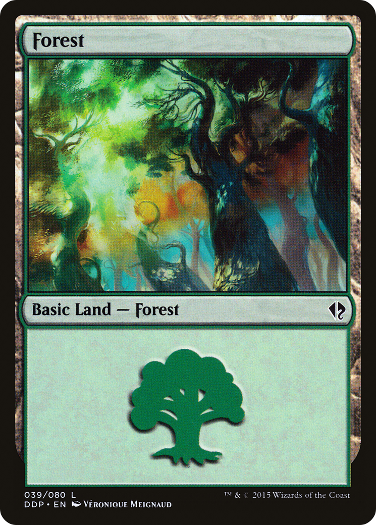 Forest (39) [Duel Decks: Zendikar vs. Eldrazi]-1