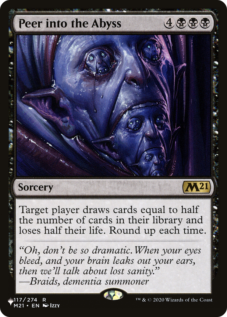 Peer into the Abyss [The List]-1