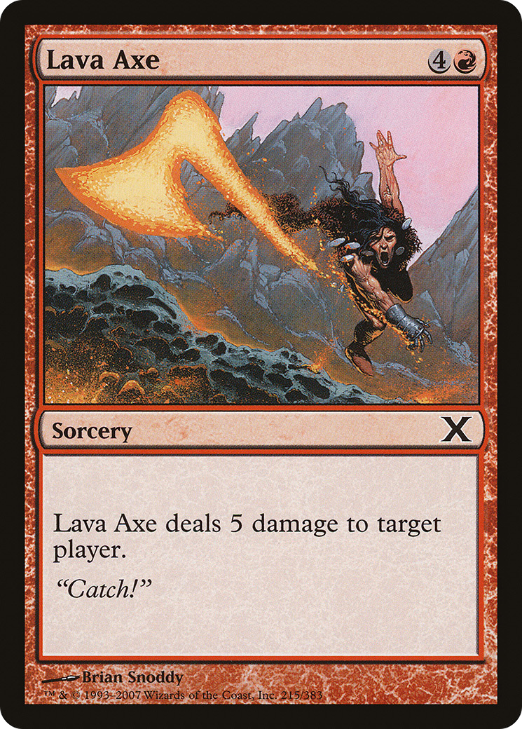 Lava Axe [Tenth Edition]-1