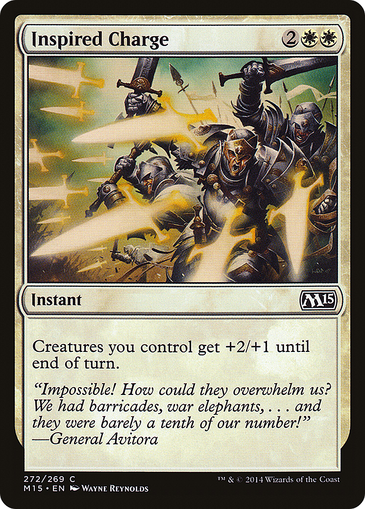 Inspired Charge [Magic 2015]-1