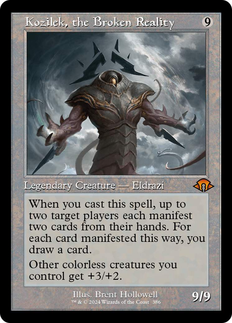 Kozilek, the Broken Reality (Retro) [Modern Horizons 3]-1