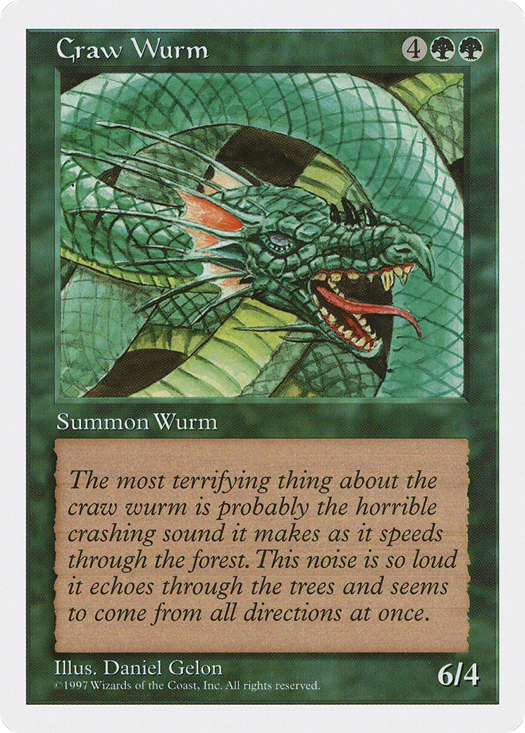 Craw Wurm [Fifth Edition]-1