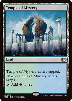 Temple of Mystery [Duskmourn: House of Horror Commander]-1
