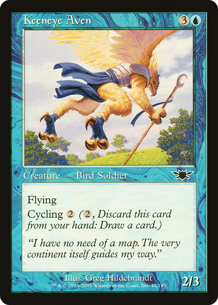 Keeneye Aven [Legions]-1