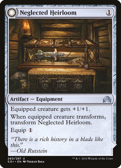 Neglected Heirloom // Ashmouth Blade [Shadows over Innistrad]-1