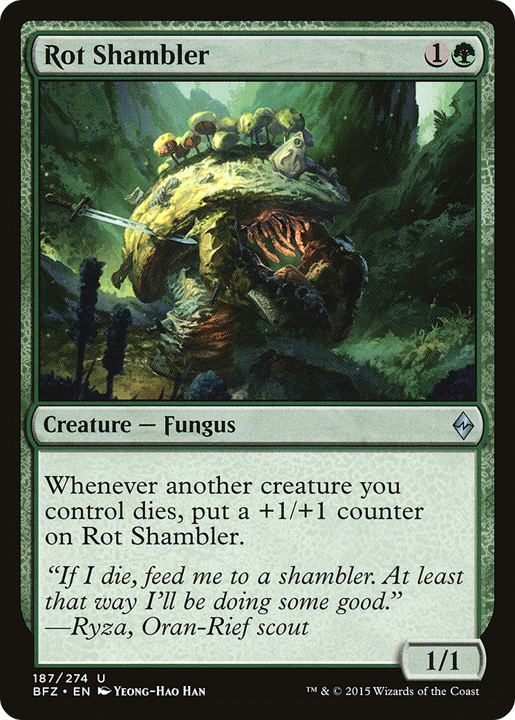 Rot Shambler [Battle for Zendikar]-1