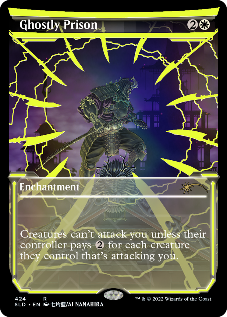 Ghostly Prison (Neon Ink Yellow) [Secret Lair Drop Series]-1