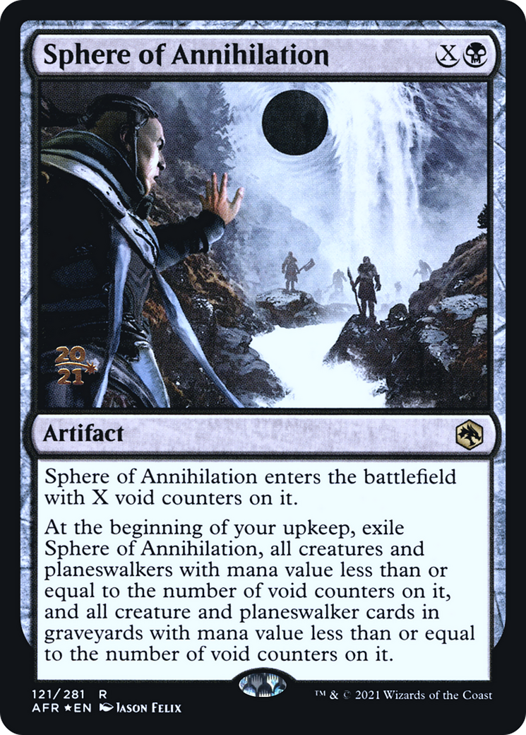 Sphere of Annihilation [Dungeons & Dragons: Adventures in the Forgotten Realms Prerelease Promos]-1