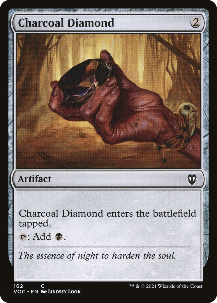 Charcoal Diamond [Innistrad: Crimson Vow Commander]-1
