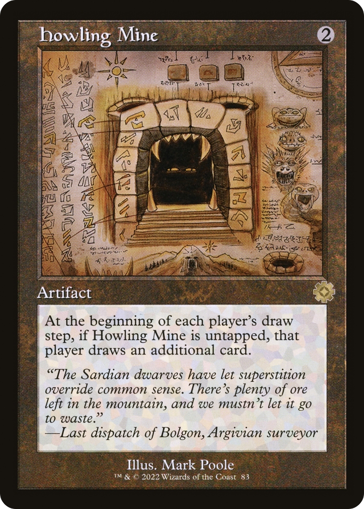 Howling Mine (Retro Schematic) [The Brothers' War Retro Artifacts]-1