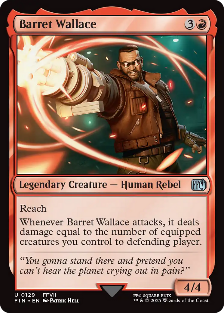 Barret Wallace (FIN-129) - FINAL FANTASY Foil-1