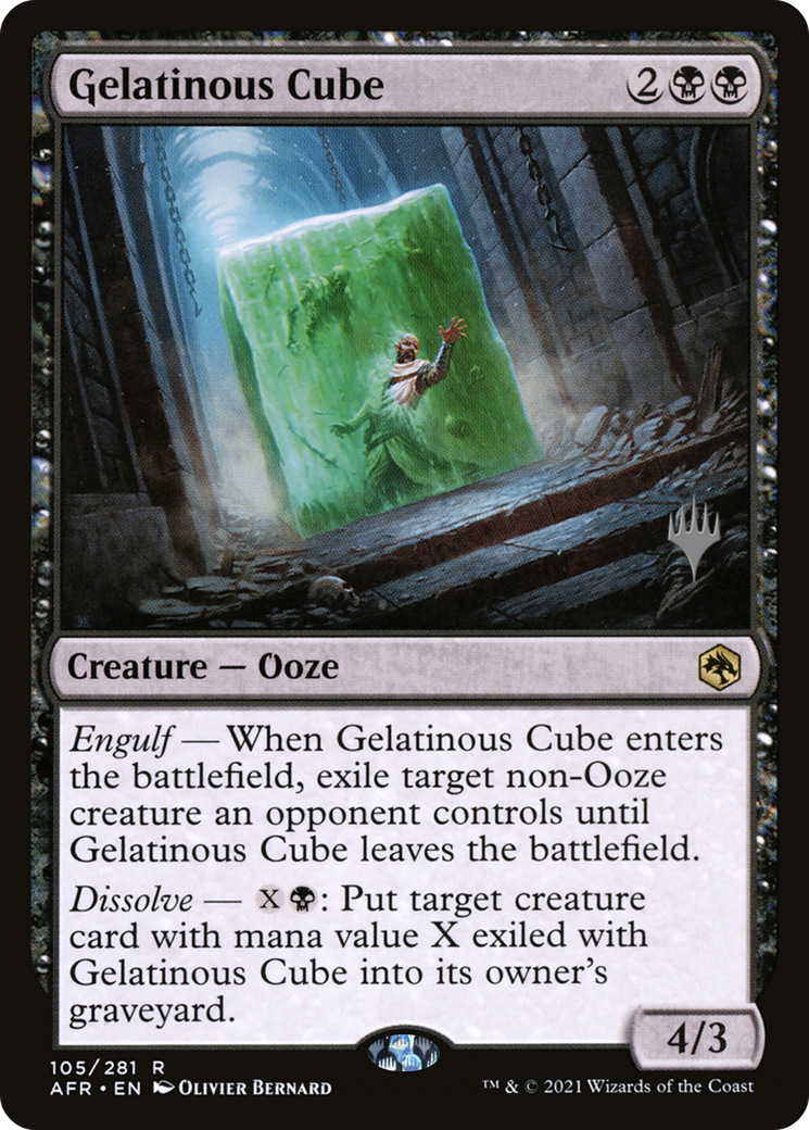 Gelatinous Cube (Promo Pack) [Dungeons & Dragons: Adventures in the Forgotten Realms Promos]-1